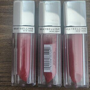 3 Pk Maybelline Lip Color Elixir 010 Celestial Coral